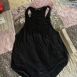 Athleta Black Racerback Tank Top